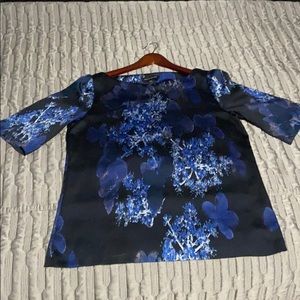 Banana Republic floral Blouse